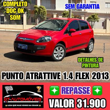 FIAT PUNTO 1.4 ATTRACTIVE 8V FLEX 4P MANUAL